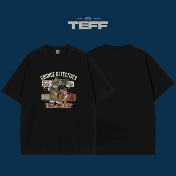 DropShoulder Detective Tom and Jerry