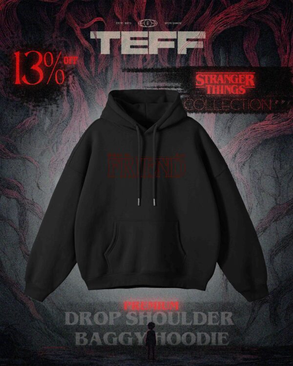 Hoodie What is Friend - red